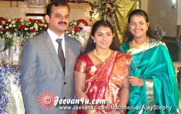 Ajay Stephy Engagement Photos